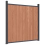 Panel de valla WPC marrón 1564x186 cm by vidaXL, fence panels - Ref: Foro24-3282806, Price: 3,00 €, Discount: %