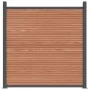 Braunes WPC-Zaunpaneel 1564x186 cm von vidaXL, Zaunpaneele - Ref: Foro24-3282806, Preis: 3,00 €, Rabatt: %