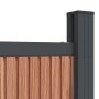 Panel de valla WPC marrón 1564x186 cm by vidaXL, fence panels - Ref: Foro24-3282806, Price: 3,00 €, Discount: %
