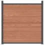 Braunes WPC-Zaunpaneel 1218x186 cm von vidaXL, Zaunpaneele - Ref: Foro24-3282804, Preis: 2,00 €, Rabatt: %