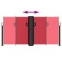 Toldo lateral retráctil rojo 120x600 cm by vidaXL, Umbrellas - Ref: Foro24-4004597, Price: 106,27 €, Discount: %
