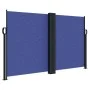 Toldo lateral retráctil azul 140x600 cm by vidaXL, Umbrellas - Ref: Foro24-4004611, Price: 119,78 €, Discount: %