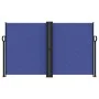 Toldo lateral retráctil azul 140x600 cm by vidaXL, Umbrellas - Ref: Foro24-4004611, Price: 119,78 €, Discount: %