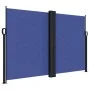 Toldo lateral retráctil azul 160x600 cm by vidaXL, Umbrellas - Ref: Foro24-4004626, Price: 128,18 €, Discount: %