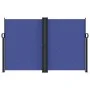 Toldo lateral retráctil azul 160x600 cm by vidaXL, Umbrellas - Ref: Foro24-4004626, Price: 128,18 €, Discount: %