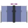 Toldo lateral retráctil azul 160x600 cm by vidaXL, Umbrellas - Ref: Foro24-4004626, Price: 128,18 €, Discount: %