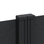 Toldo lateral retráctil negro 180x600 cm by vidaXL, Umbrellas - Ref: Foro24-4004639, Price: 147,45 €, Discount: %