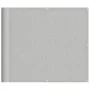 Balkonbildschirm aus 100 % hellgrauem Polyester-Oxford 90x400 cm. von vidaXL, Sonnenschirme - Ref: Foro24-4000008, Preis: 20,...
