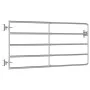 5-Stangen-Tor für Field Silver Steel (95-170)x90 cm von vidaXL, Gartentore - Ref: Foro24-145985, Preis: 142,90 €, Rabatt: %
