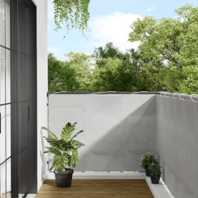 Pantalla de balcón 100% poliéster Oxford gris claro 120x400 cm de vidaXL, Sombrillas - Ref: Foro24-4000015, Precio: 24,89 €, ...