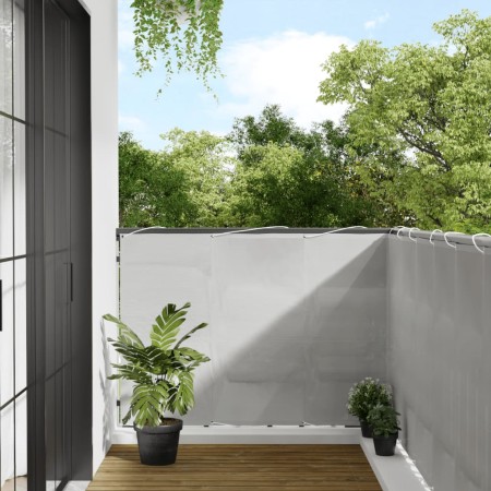 Pantalla de balcón 100% poliéster Oxford gris claro 120x400 cm by vidaXL, Umbrellas - Ref: Foro24-4000015, Price: 24,89 €, Di...