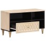 Massives Mangoholz-TV-Möbel 80x33x46 cm von vidaXL, TV-Möbel - Ref: Foro24-358265, Preis: 56,05 €, Rabatt: %