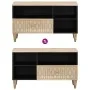 Mueble de TV madera maciza de mango 80x33x46 cm by vidaXL, TV Furniture - Ref: Foro24-358265, Price: 56,05 €, Discount: %