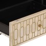 Massives Mangoholz-TV-Möbel 80x33x46 cm von vidaXL, TV-Möbel - Ref: Foro24-358265, Preis: 56,05 €, Rabatt: %