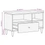 Mueble de TV madera maciza de mango 80x33x46 cm by vidaXL, TV Furniture - Ref: Foro24-358265, Price: 56,05 €, Discount: %