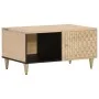 Mesa de centro de madera maciza de mango 80x50x40 cm by vidaXL, Coffee table - Ref: Foro24-358252, Price: 65,62 €, Discount: %