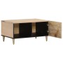 Mesa de centro de madera maciza de mango 80x50x40 cm by vidaXL, Coffee table - Ref: Foro24-358252, Price: 65,62 €, Discount: %