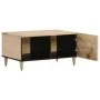 Mesa de centro de madera maciza de mango 80x50x40 cm by vidaXL, Coffee table - Ref: Foro24-358252, Price: 65,62 €, Discount: %