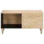 Mesa de centro de madera maciza de mango 80x50x40 cm by vidaXL, Coffee table - Ref: Foro24-358252, Price: 65,62 €, Discount: %