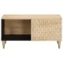 Mesa de centro de madera maciza de mango 80x50x40 cm by vidaXL, Coffee table - Ref: Foro24-358252, Price: 65,62 €, Discount: %