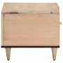 Mesa de centro de madera maciza de mango 80x50x40 cm by vidaXL, Coffee table - Ref: Foro24-358252, Price: 65,62 €, Discount: %