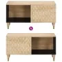 Mesa de centro de madera maciza de mango 80x50x40 cm by vidaXL, Coffee table - Ref: Foro24-358252, Price: 65,62 €, Discount: %
