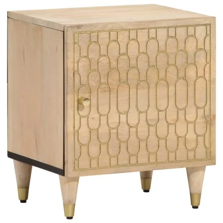 Mesita de noche de madera maciza de mango 40x33x46 cm by vidaXL, Nightstands - Ref: Foro24-358244, Price: 48,85 €, Discount: %
