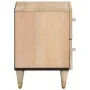 Mesita de noche de madera maciza de mango 40x33x46 cm by vidaXL, Nightstands - Ref: Foro24-358246, Price: 77,68 €, Discount: %