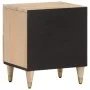 Mesita de noche de madera maciza de mango 40x33x46 cm by vidaXL, Nightstands - Ref: Foro24-358246, Price: 77,68 €, Discount: %