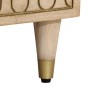 Mesita de noche de madera maciza de mango 40x33x46 cm de vidaXL, Mesitas de noche - Ref: Foro24-358246, Precio: 78,82 €, Desc...