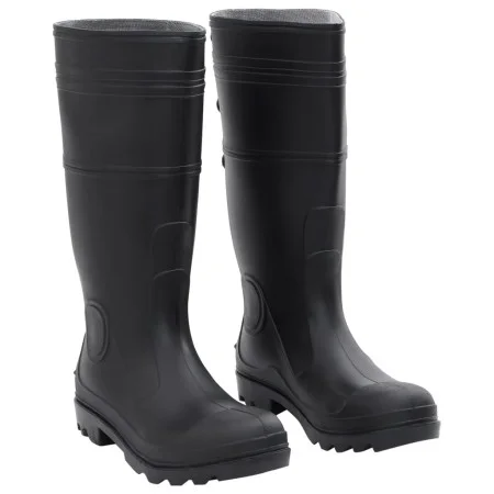 Botas de agua negro número 41 PVC by vidaXL, Waders for hunting and fishing - Ref: Foro24-137590, Price: 22,70 €, Discount: %