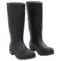 Botas de agua negro número 41 PVC by vidaXL, Waders for hunting and fishing - Ref: Foro24-137590, Price: 22,70 €, Discount: %