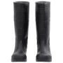 Schwarze Gummistiefel Größe 41 aus PVC von vidaXL, Wathosen zum Jagen und Angeln - Ref: Foro24-137590, Preis: 24,99 €, Rabatt: %