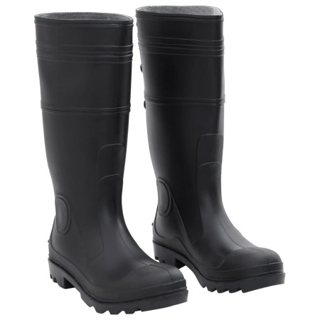 Schwarze Gummistiefel Größe 43 aus PVC von vidaXL, Wathosen zum Jagen und Angeln - Ref: Foro24-137592, Preis: 22,29 €, Rabatt: %