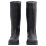 Schwarze Gummistiefel Größe 43 aus PVC von vidaXL, Wathosen zum Jagen und Angeln - Ref: Foro24-137592, Preis: 22,29 €, Rabatt: %
