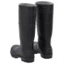 Botas de agua negro número 43 PVC de vidaXL, Vadeadores para caza y para pesca - Ref: Foro24-137592, Precio: 23,69 €, Descuen...