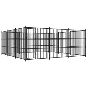 Outdoor kennel 450x450x185 cm by vidaXL, Dog kennels and fences - Ref: Foro24-170896, Price: 1,00 €, Discount: %