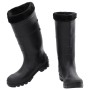 Wasserstiefel mit abnehmbaren Socken, schwarz, Größe 41, PVC. von vidaXL, Wathosen zum Jagen und Angeln - Ref: Foro24-137599,...