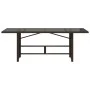 Gartentisch mit Glasoberfläche, braunes PE-Rattan, 190x80x74cm. von vidaXL, Gartentische - Ref: Foro24-365305, Preis: 178,58 ...