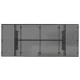 Mesa de jardín superficie de vidrio ratán PE marrón 190x80x74cm de vidaXL, Mesas de jardín - Ref: Foro24-365305, Precio: 185,...