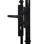 Zauntor mit Tür und schwarzem Stahlbogen 1x1,75 m von vidaXL, Gartentore - Ref: Foro24-145743, Preis: 143,19 €, Rabatt: %
