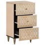 Armario auxiliar madera maciza de mango 40x33x75 cm by vidaXL, Sideboards - Ref: Foro24-358271, Price: 112,95 €, Discount: %