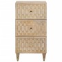 Armario auxiliar madera maciza de mango 40x33x75 cm by vidaXL, Sideboards - Ref: Foro24-358271, Price: 112,95 €, Discount: %