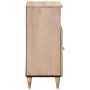 Armario auxiliar madera maciza de mango 60x33x75 cm by vidaXL, Sideboards - Ref: Foro24-358273, Price: 85,72 €, Discount: %