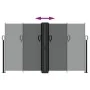 Toldo lateral retráctil gris antracita 140x600 cm by vidaXL, Umbrellas - Ref: Foro24-4004613, Price: 132,19 €, Discount: %