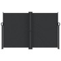 Toldo lateral retráctil negro 160x600 cm by vidaXL, Umbrellas - Ref: Foro24-4004624, Price: 130,76 €, Discount: %