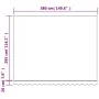 Tela de repuesto de toldo rayas rojas y blancas 4x3 m de vidaXL, Toldos - Ref: Foro24-367716, Precio: 53,57 €, Descuento: %