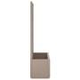 Jardinera con enrejado PP marrón claro 80x36x140 cm by vidaXL, Pots and planters - Ref: Foro24-368781, Price: 119,49 €, Disco...
