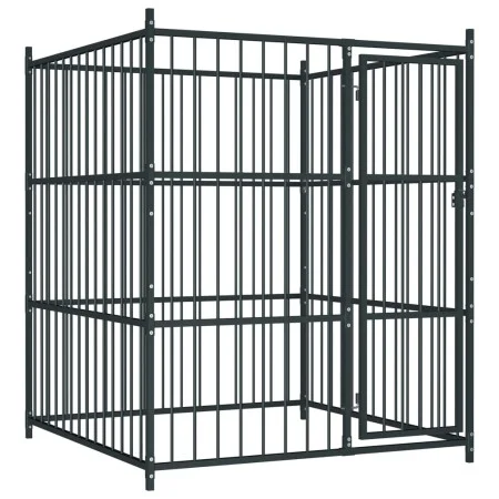 Außenzwinger 150x150x185 cm von vidaXL, Hundehütten und Zäune - Ref: Foro24-145761, Preis: 331,07 €, Rabatt: %