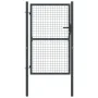 Gartengittertür aus verzinktem Stahl grau 100x200 cm von vidaXL, Gartentore - Ref: Foro24-145773, Preis: 198,02 €, Rabatt: %